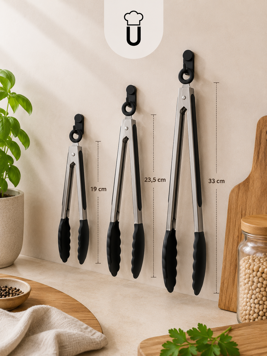 JuumGrip - Pince de Cuisine en Silicone