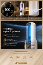 Ventilateur Humidificateur LED SmartCool