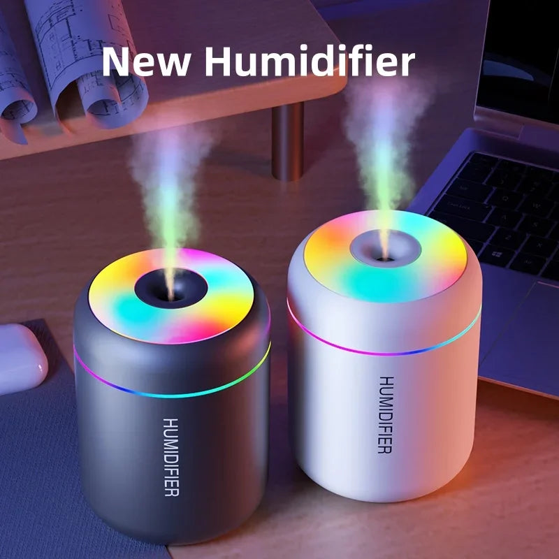 Humidificateur d'Air USB avec Veilleuse RGB