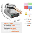 JuumWaffle – Machine à Gaufres Bubble 1400W