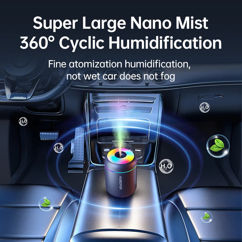 Humidificateur d'Air USB avec Veilleuse RGB