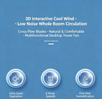 Ventilateur Humidificateur LED SmartCool