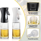 Vaporisateur d'huile NOIR pour la cuisson