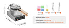 JuumWaffle – Machine à Gaufres Bubble 1400W