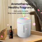 Humidificateur d'Air USB avec Veilleuse RGB