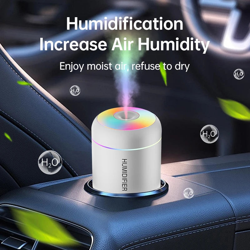 Humidificateur d'Air USB avec Veilleuse RGB
