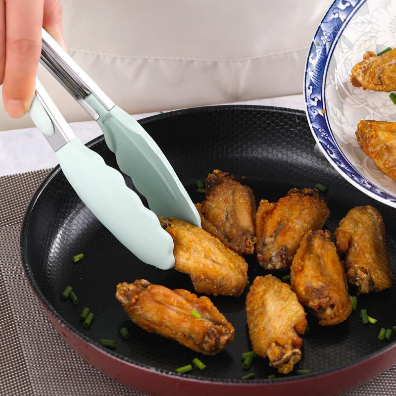 VIOLET Set de 12 ustensiles de cuisine en silicone antiadhésif.