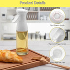 Vaporisateur d'huile BLANC pour la cuisson