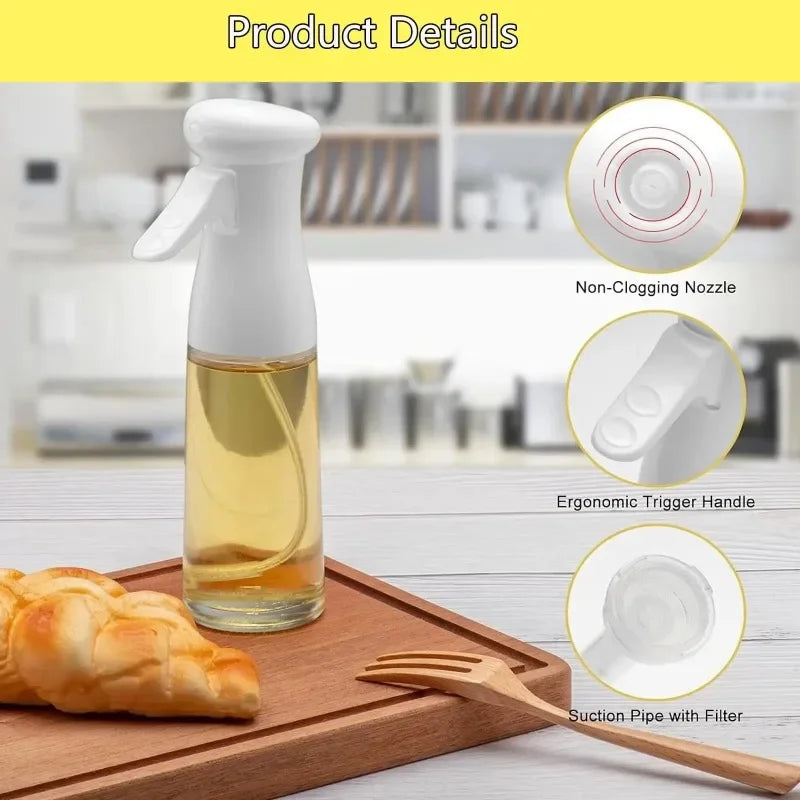 Vaporisateur d'huile BLANC pour la cuisson