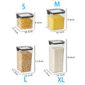 Boite de stockage transparente 10,3cm x 11,5cm x 12,8cm