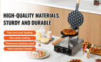 JuumWaffle – Machine à Gaufres Bubble 1400W