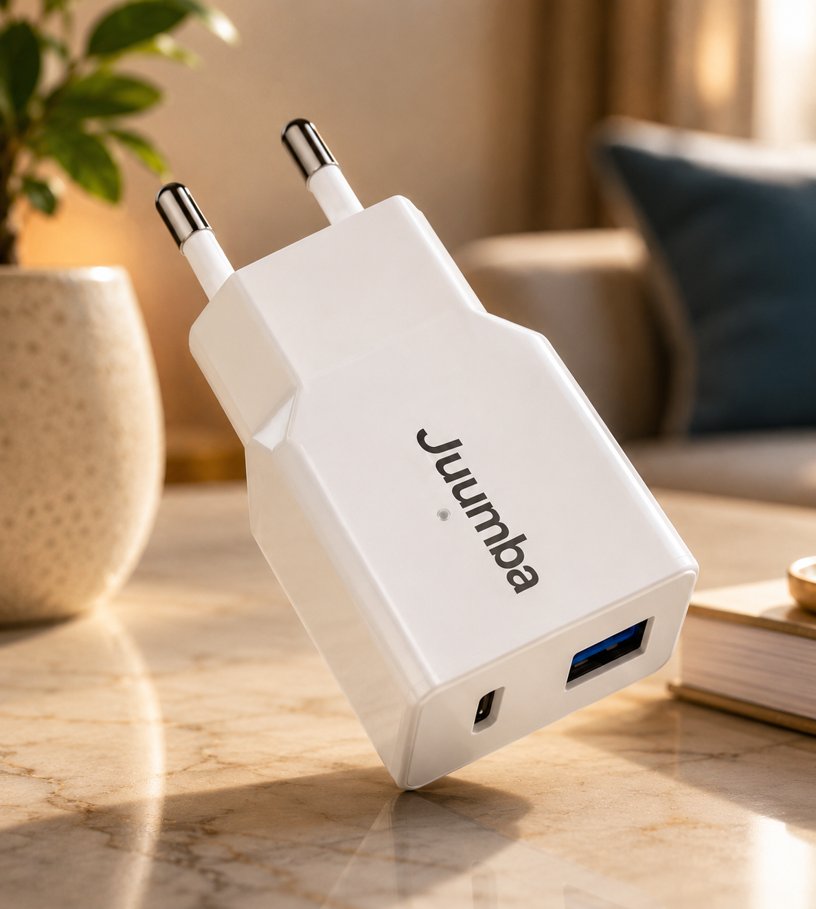 Chargeur USB-C ultra mince 20W